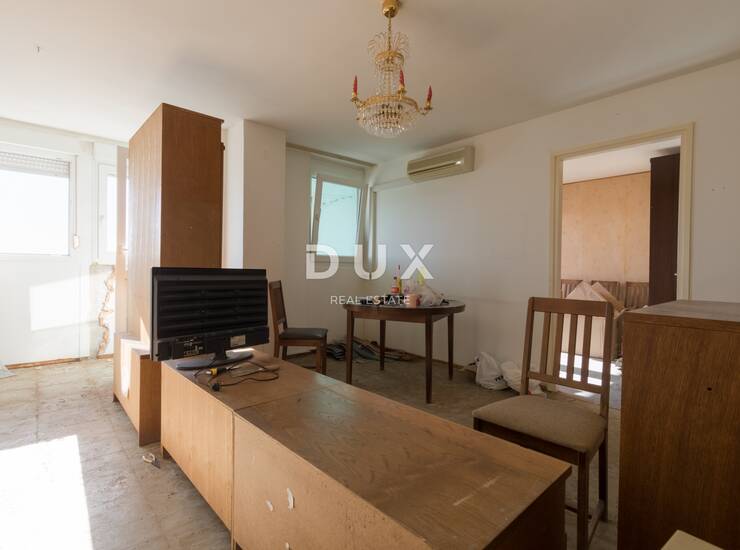 Šibenik, Baldekin, trosobni stan za adaptaciju, 61,65 m² — fotografija 4