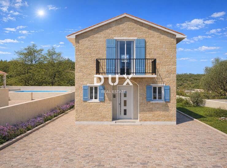 Pićan, zemljište, 530 m², dozvola, projekt kuće i bazen — fotografija 5