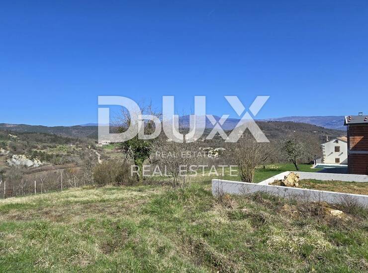 Pićan, zemljište, 530 m², dozvola, projekt kuće i bazen — fotografija 6