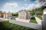 Pićan, kuća, 180 m², bazen, roh-bau faza, 3 sobe, pogled — fotografija 3