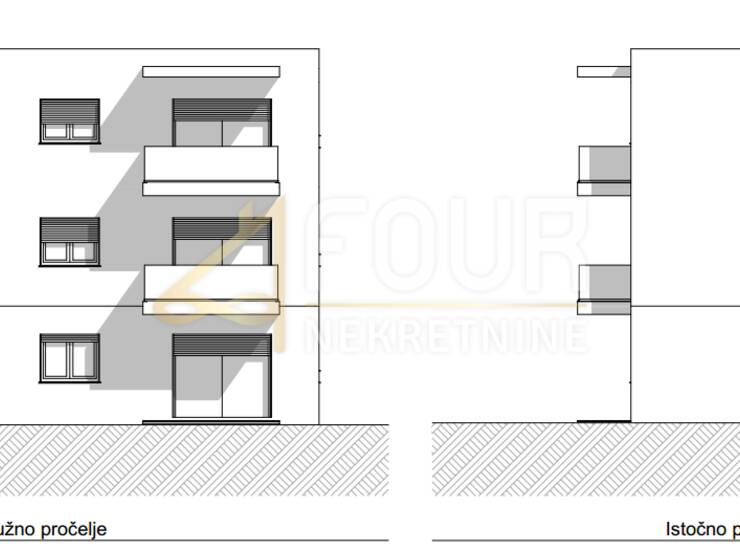 Viškovo, novogradnja, 75.30m2, 2s+db, krovna terasa
