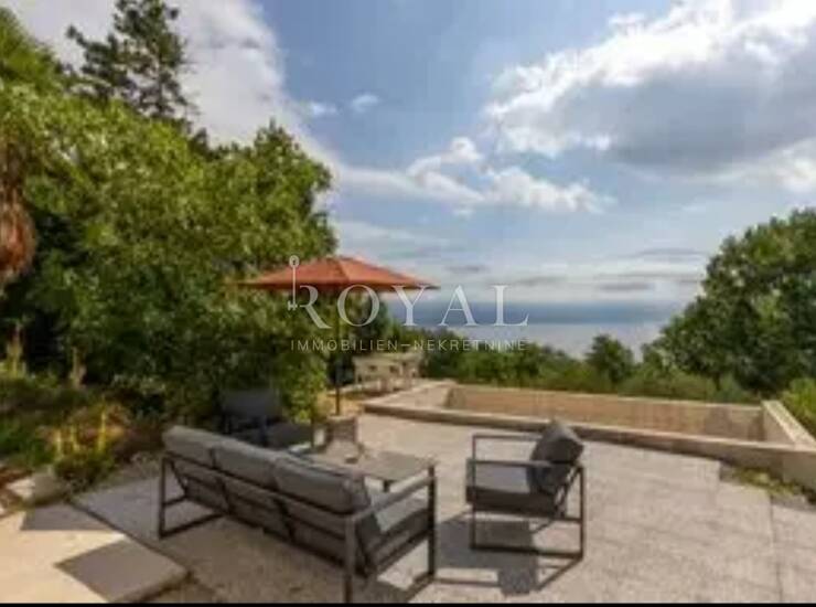 Opatija, Oprić, 3S+dB, 100m2, Pogled na more, s okučnicom — fotografija 2