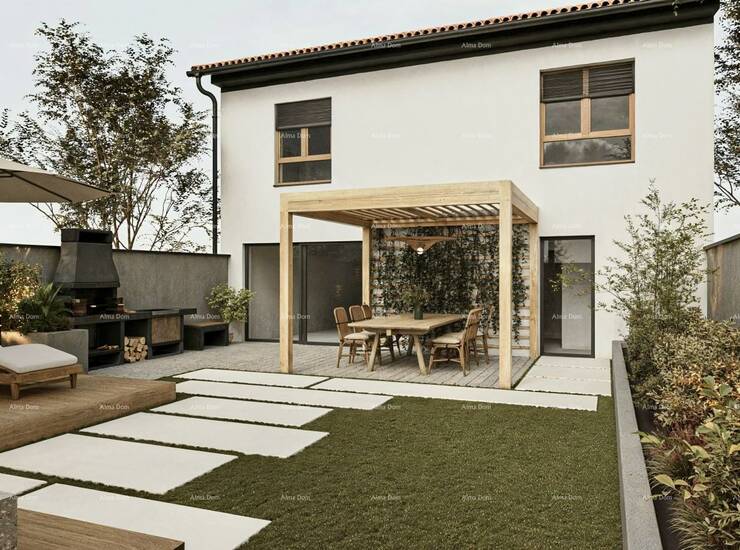 Muntić, predgrađe Pule. Moguće kupiti na kredit!

Čestica 202 m², prav... — fotografija 4