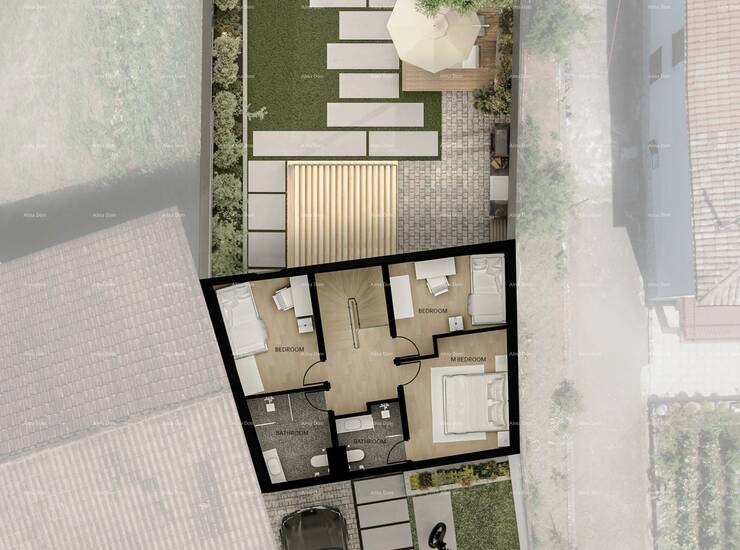 Muntić, predgrađe Pule. Moguće kupiti na kredit!

Čestica 202 m², prav... — fotografija 7