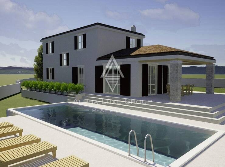 Istra, Poreč : Vila s tri spavaće sobe i privatnim bazenom — fotografija 4