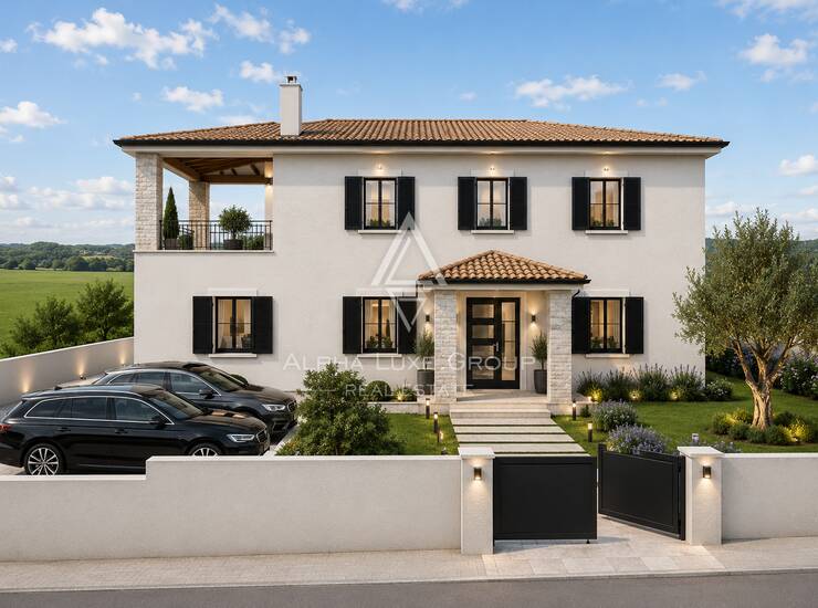 Istra, Poreč : Moderna vila s bazenom i vrtom — fotografija 2