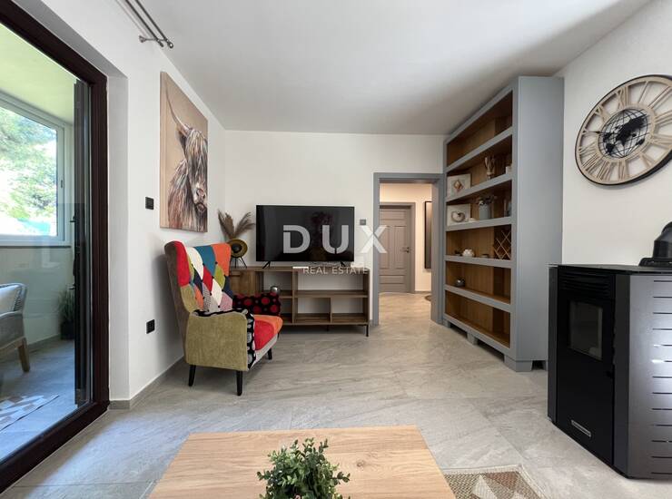 Opatija, Lovran, 72 m2, balkon, terasa, renoviran, namješten — fotografija 4