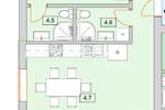 Vodice, dvosobni stan s terasom, 84,83 m² — fotografija 6
