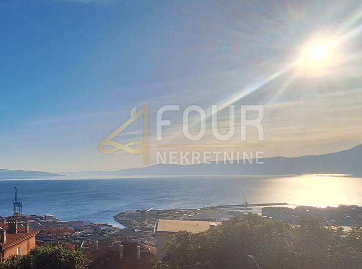 Rijeka, Trsat, etaža - 2s+db, garaža, pogled na more