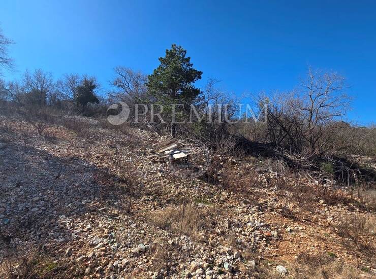 Građevinsko zemljište Vrbnik, pogled na more! — fotografija 5