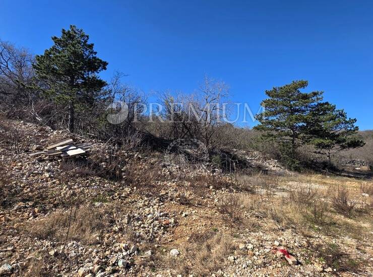Građevinsko zemljište Vrbnik, pogled na more! — fotografija 6