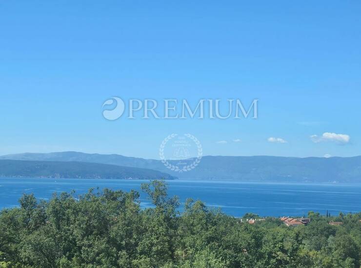 Malinska, okolica, građevinsko zemljište s pogledom na more — fotografija 3