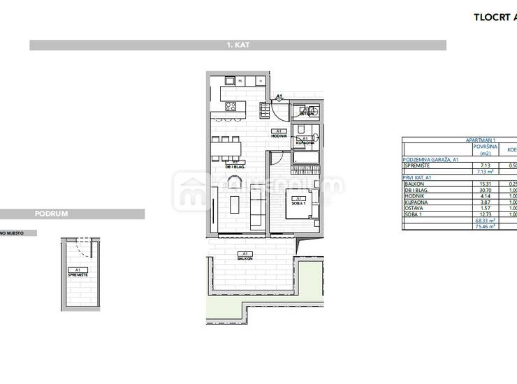 Opatija, luksuzni stan, 1s+db, 60.41m2, pogled na more — fotografija 6