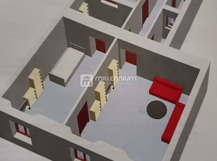Rijeka, Centar, 66.89m2, 2-sobni stan — fotografija 6