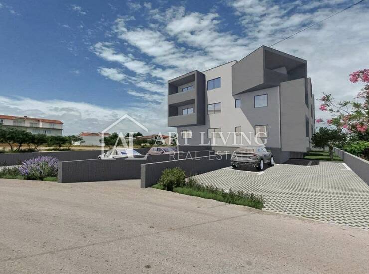 Vodice - NOVOGRADNJA, moderan jednosobni stan, 500 m od mora, PRILIKA — fotografija 6