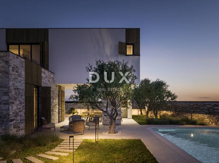 Zaton, moderna vila 141,65 m², bazen, fotonaponska elektrana — fotografija 5
