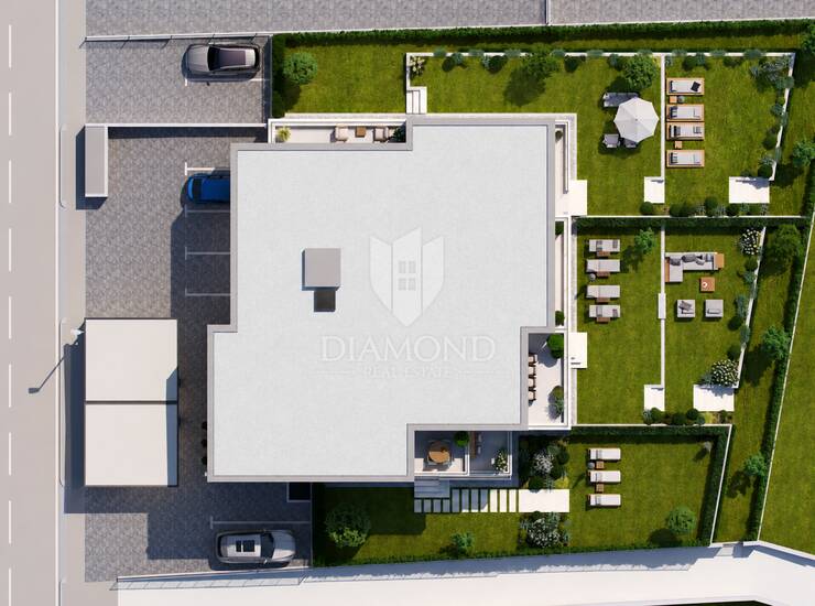 Novo prizemlje, 99 m2 sa vrtom i pogledom na  more! — fotografija 5