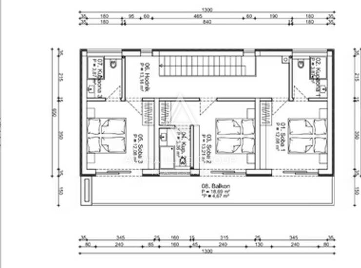 Građevinsko zemljište s pogledom na more u Istri – 521 m² s pripremljen pr — fotografija 4