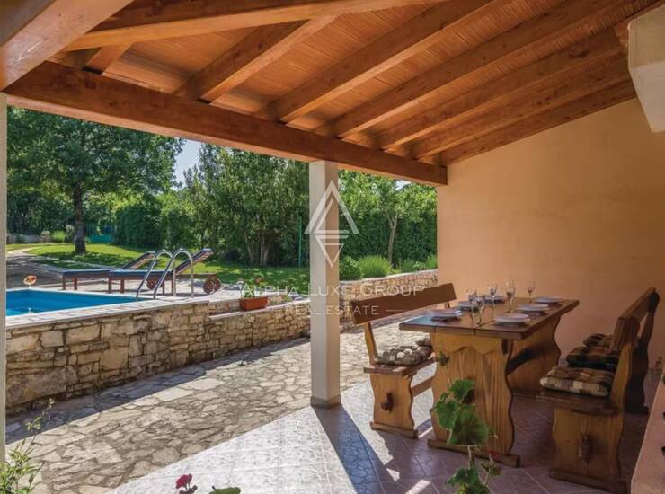 Istra, Žminj, prizemna kuća s bazenom na prodaju — fotografija 6