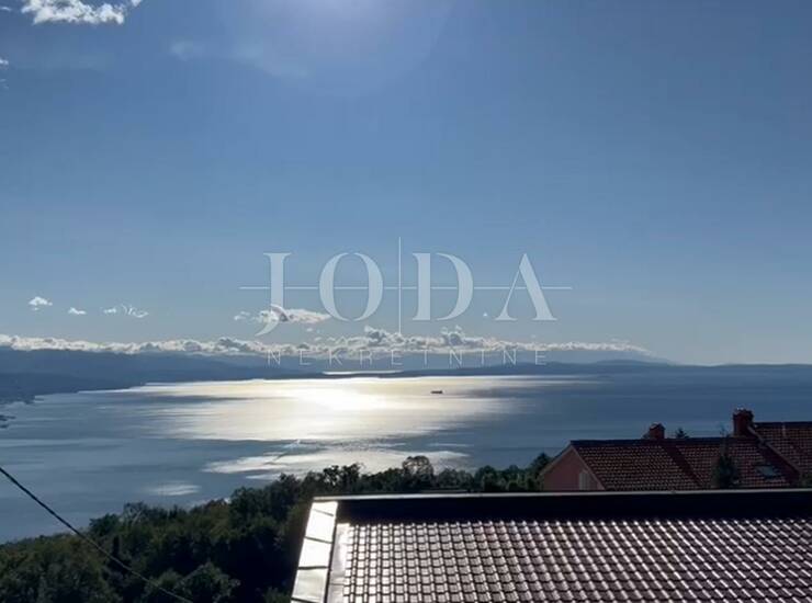 Građevinsko zemljište 1.071 m² s pogledom na Kvarnerski zaljev - Bregi,Opati — fotografija 2