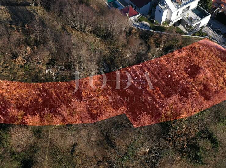 Građevinsko zemljište 1.071 m² s pogledom na Kvarnerski zaljev - Bregi,Opati — fotografija 4