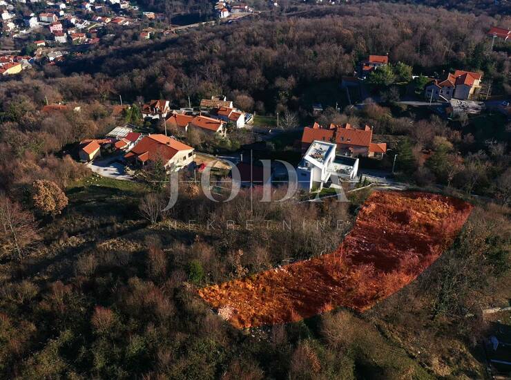 Građevinsko zemljište 1.071 m² s pogledom na Kvarnerski zaljev - Bregi,Opati — fotografija 5