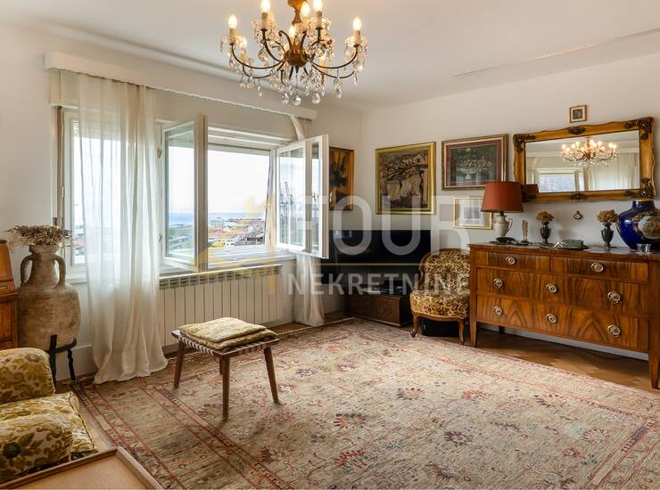 Rijeka, Belveder, 100.34m2, 3s+db, pogled na more — fotografija 2