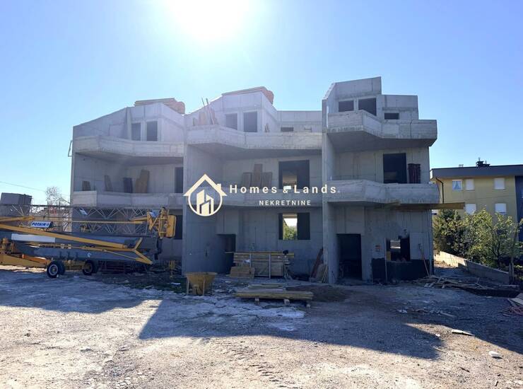 Sesvete,novi 3-soban stan (S2Z2) 41,48m2(86m2) na 1.katu s logiom i PM — fotografija 3