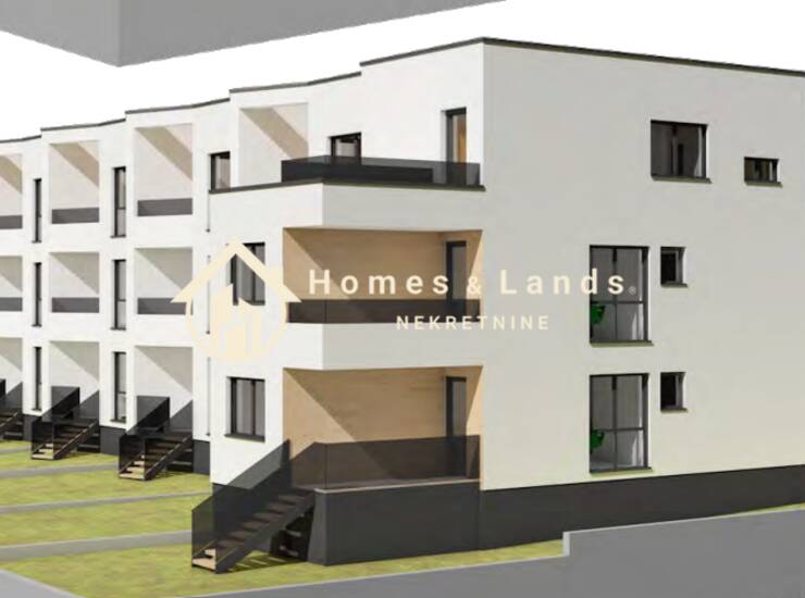 Sesvete,novi 3-soban stan (S2Z2) 41,48m2(86m2) na 1.katu s logiom i PM — fotografija 7