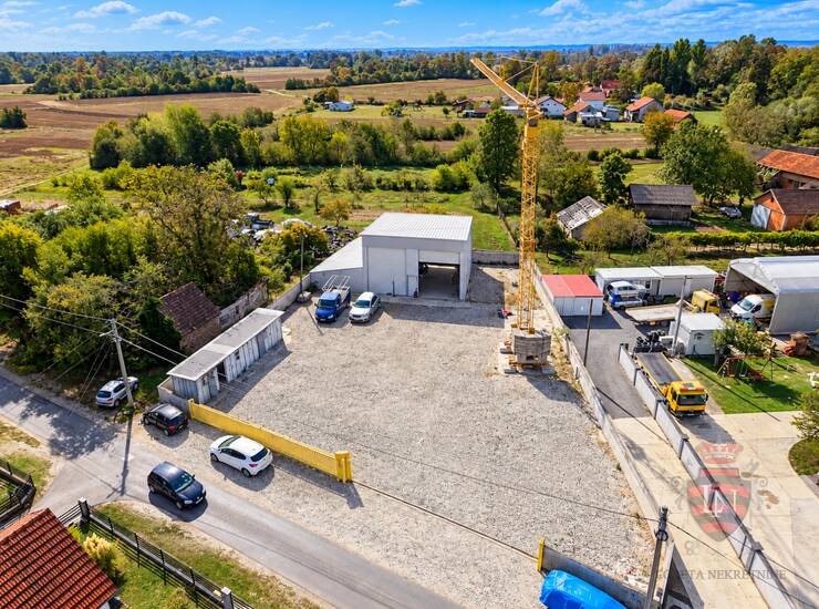 ČRNKOVEC – POSLOVNA HALA / SKLADIŠTE S VELIKIM OGRAĐENIM DVORIŠTEM | PARC