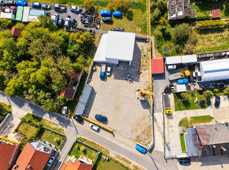 ČRNKOVEC – POSLOVNA HALA / SKLADIŠTE S VELIKIM OGRAĐENIM DVORIŠTEM | PARC — fotografija 3