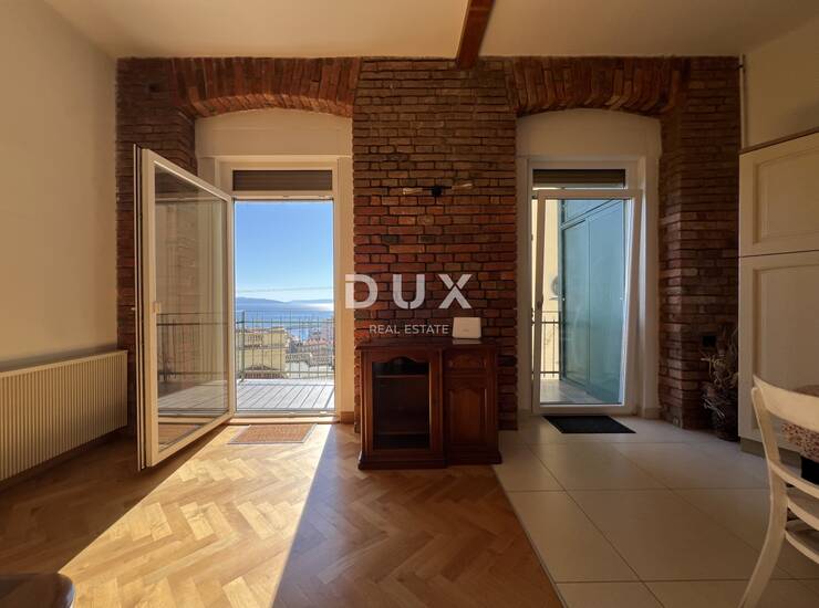 Belveder, Rijeka, 82 m2, tri spavaće, balkon, pogled — fotografija 5
