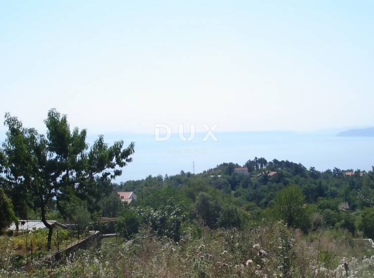 Opatija, Veprinac, zemljište 840m2, građevinska dozvola, pogled