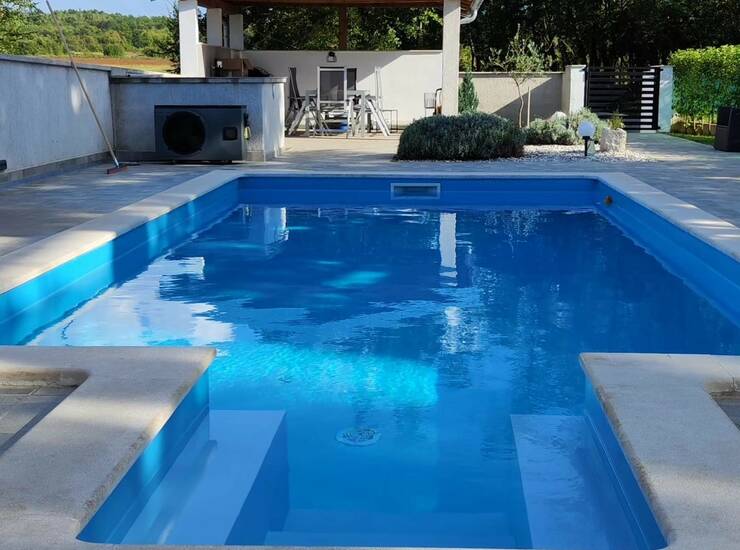 Kamena kuća na prodaju Vižinada | Renovirana dvojna kuća, bazen, mirna l... — fotografija 3