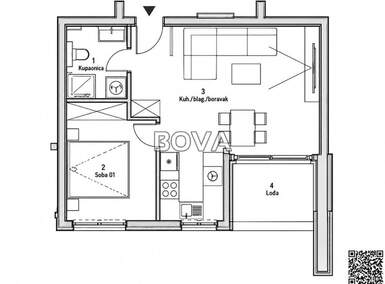 Jednosoban stan Melada (maslina), Zadar 51m² - 189.000 € | SveHrNekretnine