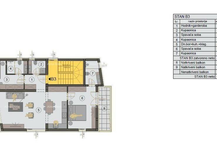U ponudi je stan u novom stambenom projektu smještenom u Medulinu, koji se... — fotografija 8