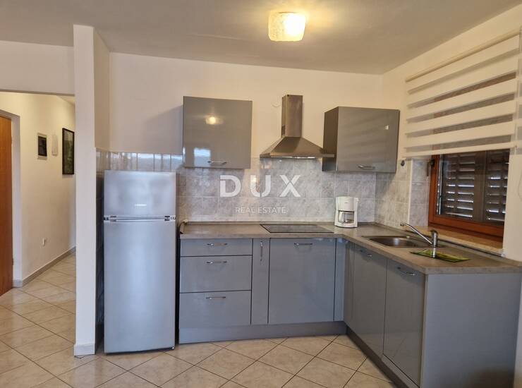 Istra, Rabac, trosobni stan, 74,35 m², pogled na more — fotografija 5