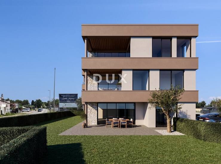 Poreč, Vabriga, 4-sobni stan u prizemlju, 99 m2, novogradnja, blizina mora, ok — fotografija 2