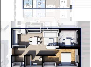 Dvosoban stan, Pazin 51m² - 187.500 € | SveHrNekretnine