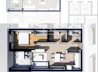 Dvosoban stan, Pazin 51m² - 187.500 € | SveHrNekretnine