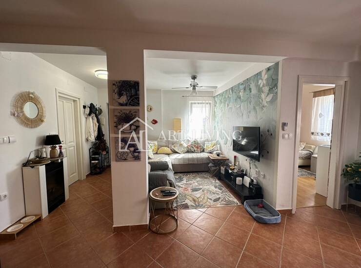 Umag, okolica, moderan stan s galerijom, 77 m2, 200 m od mora — fotografija 6