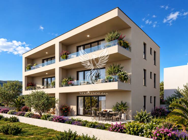 ŠIBENIK, PODSOLARSKO, PREDIVAN 2S+DB STAN S POGLEDOM NA MORE — fotografija 5