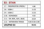 PRODAJE SE STAN – STAN 3,  PULA

Na prodaju je stan površine 54,51 m2 na... — fotografija 2