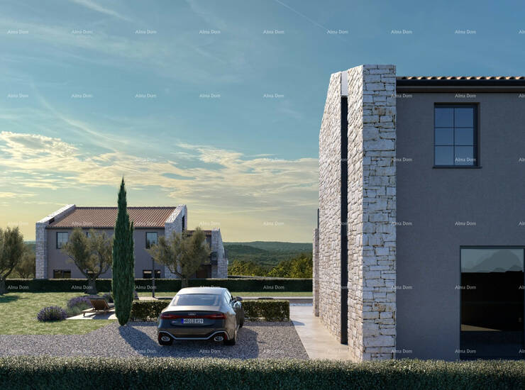 MODERNA KUĆA U BLIZINI KANFANARA – 224 m², ROH-BAU FAZA

Prodaje se mod... — fotografija 2