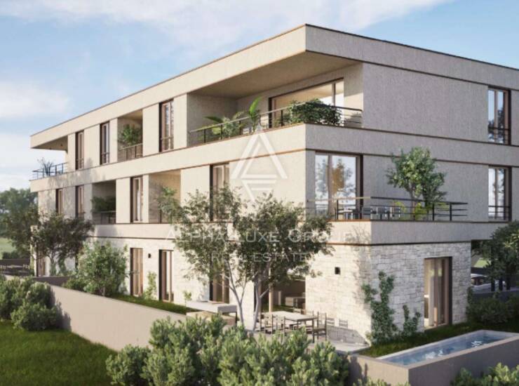 Istra, Umag, luksuzni penthouse s 3 spavaće sobe, 145 m²