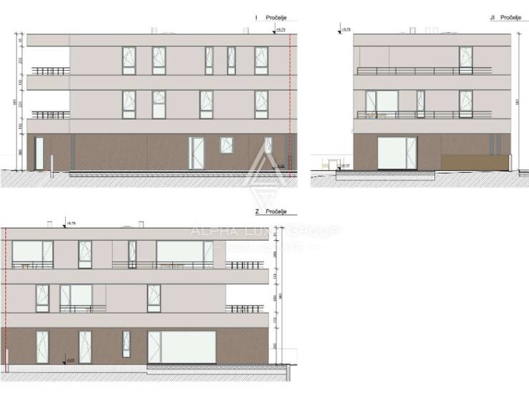 Istra, Umag, luksuzni penthouse s 3 spavaće sobe, 145 m² — fotografija 6