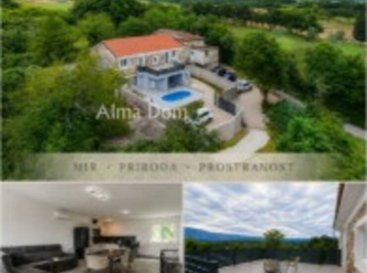 RENOVIRANA KAMENA KUĆA S BAZENOM I POGLEDOM NA PRIRODU

Na prodaju je potp...