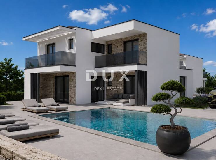 Istra, Višnjan, vila, 173,16 m2, roh-bau, moderna, bazen — fotografija 5