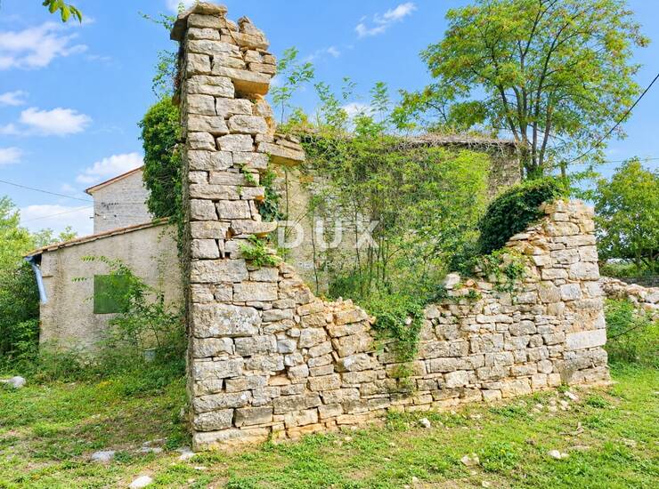 Istra, Bale, zemljište, 141 m2, ruševina — fotografija 2