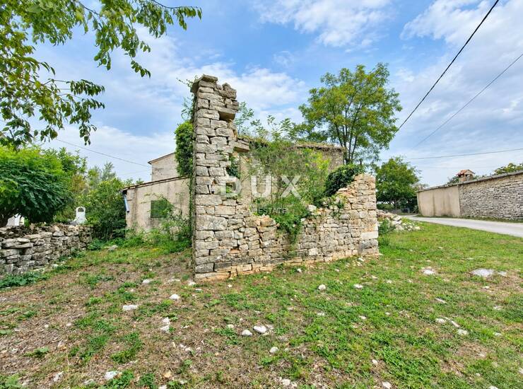 Istra, Bale, zemljište, 141 m2, ruševina — fotografija 3